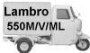 Lambro 550M, 550V & 550ML Models